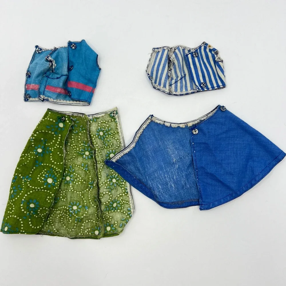 Vintage Handmade Barbie Ken Doll Clothes Lot 60s Outfits 13 Pieces 11.5 inch Mod